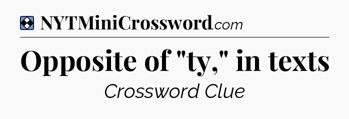 Solution: Opposite of 