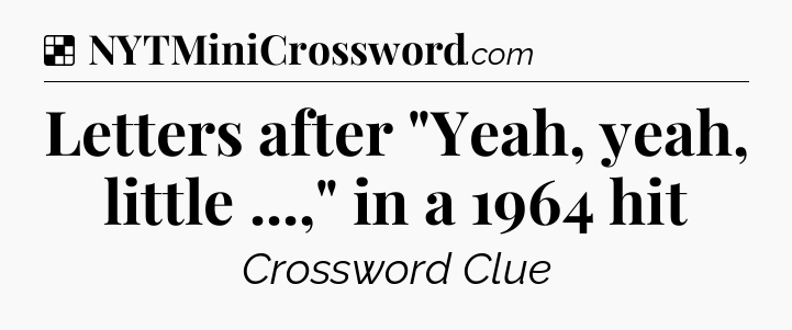 Solution: Letters after 