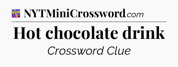 Hot chocolate drink Codycross