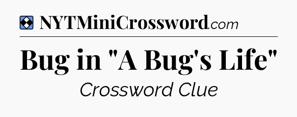 Solution: Bug in 
