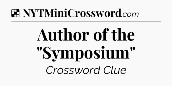 Solution: Author of the 