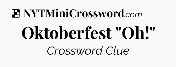 Solution: Oktoberfest 