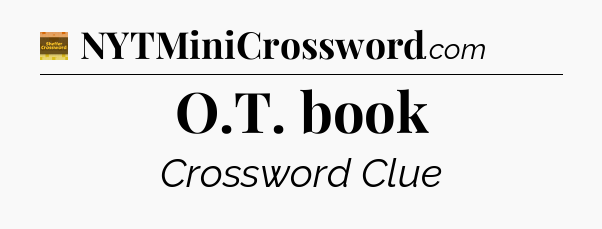 O.T. book - Eugene Sheffer Crossword