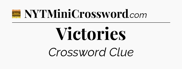 Victories - Eugene Sheffer Crossword