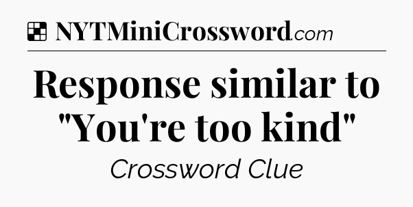 Solution: Response similar to 