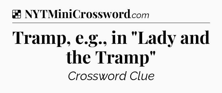Solution: Tramp, e.g., in 