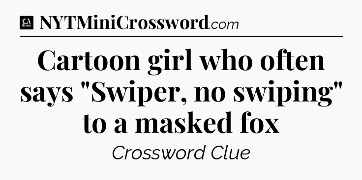 Cartoon girl who often says 