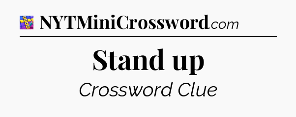 Stand up Codycross