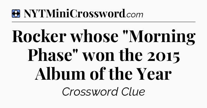 Solution: Rocker whose 