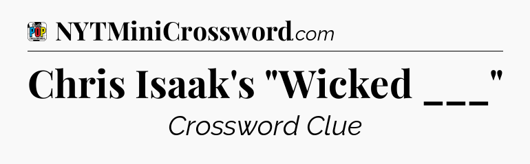 Chris Isaak's 