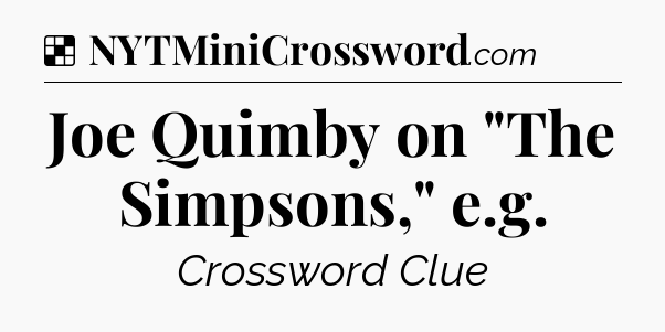 Solution: Joe Quimby on 