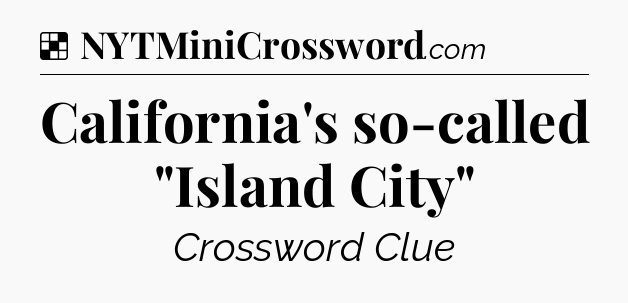 Solution: California's so-called 