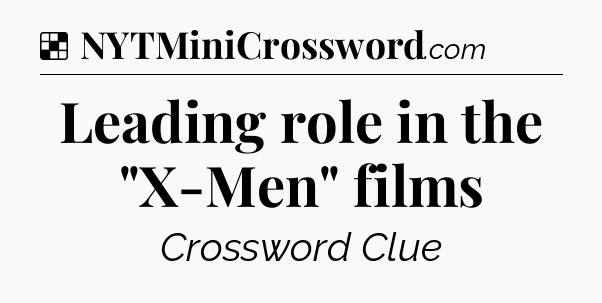 Solution: Leading role in the 