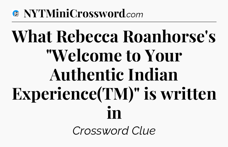 What Rebecca Roanhorse's 