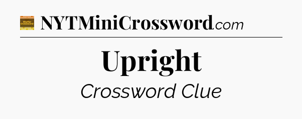 Upright - Eugene Sheffer Crossword