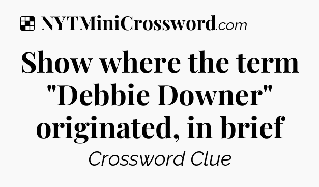 Solution: Show where the term 