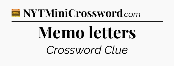 Memo letters - Eugene Sheffer Crossword