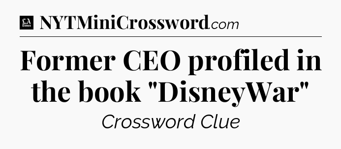 Former CEO profiled in the book 