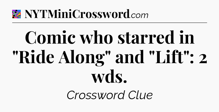 Comic who starred in 