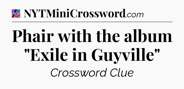 Phair with the album 