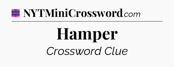 Hamper - Thomas Joseph Crossword
