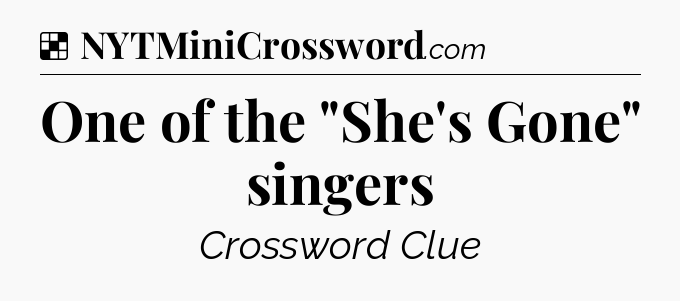 Solution: One of the 