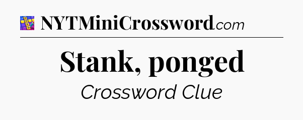Stank, ponged Codycross