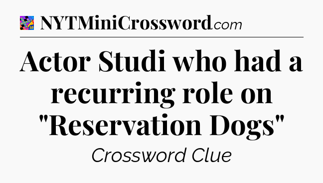 Actor Studi who had a recurring role on 