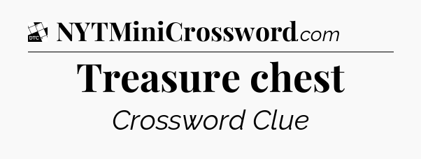 Treasure chest - Daily Themed Classic Crossword