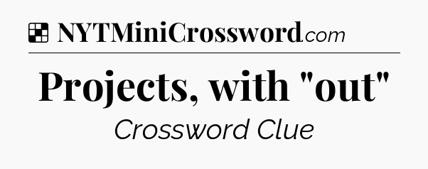 Solution: Projects, with 