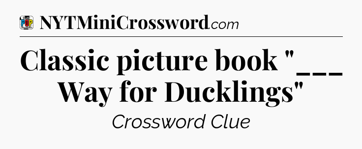 Classic picture book 