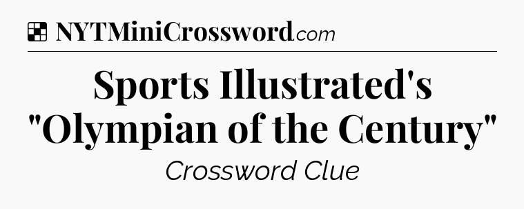 Solution: Sports Illustrated's 