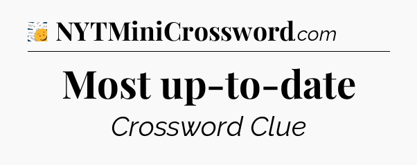 Most up-to-date - 7 Little Words