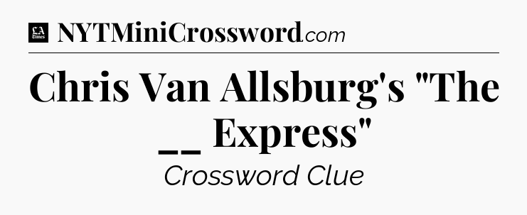 Chris Van Allsburg's 