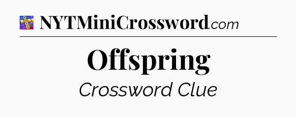 Offspring Codycross