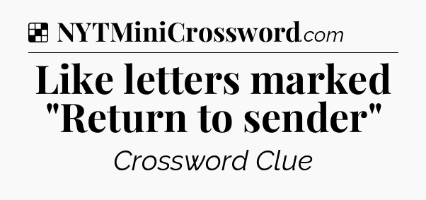 Solution: Like letters marked 