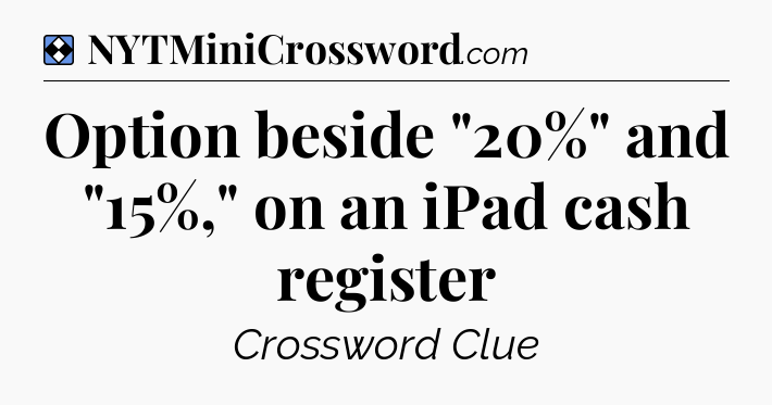 Solution: Option beside 