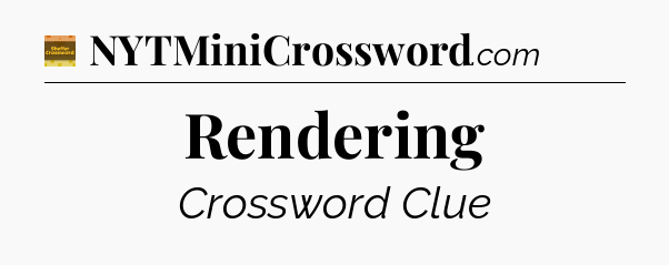 Rendering - Eugene Sheffer Crossword