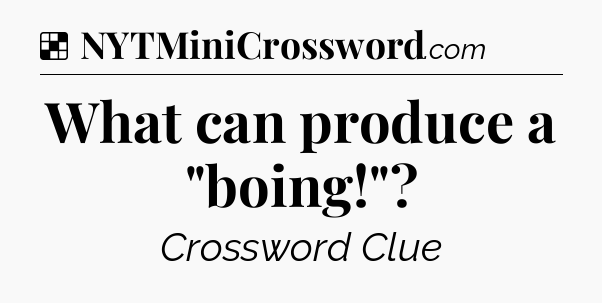 Solution: What can produce a 