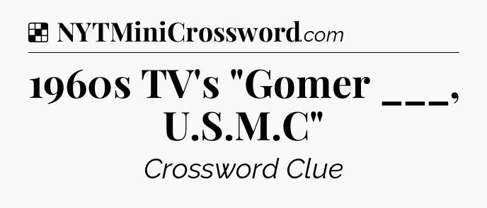 Solution: 1960s TV's 