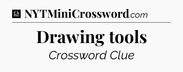 Drawing tools - LA Times Crossword