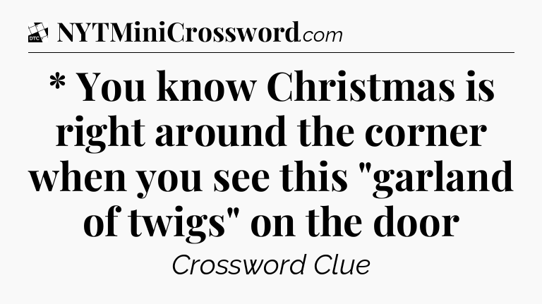 * You know Christmas is right around the corner when you see this 