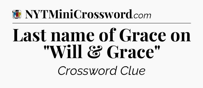 Last name of Grace on 