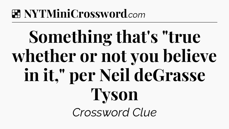 Solution: Something that's 