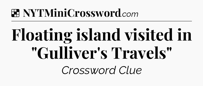 Solution: Floating island visited in 