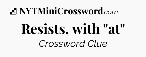 Solution: Resists, with 