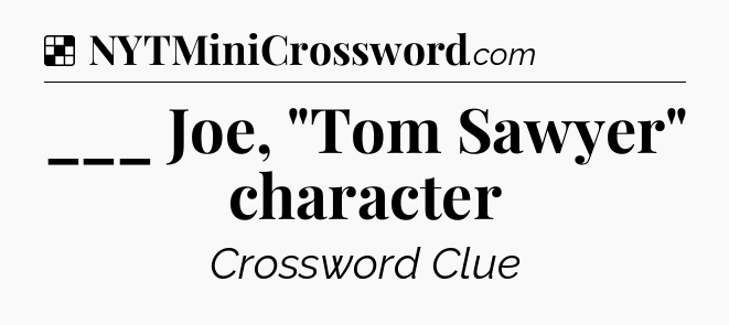 Solution: ___ Joe, 