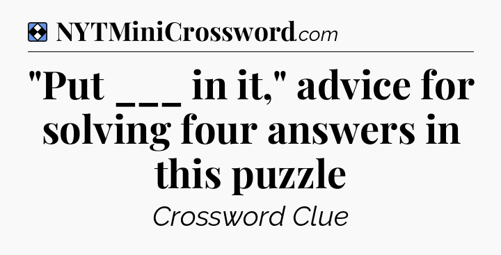 Solution: 
