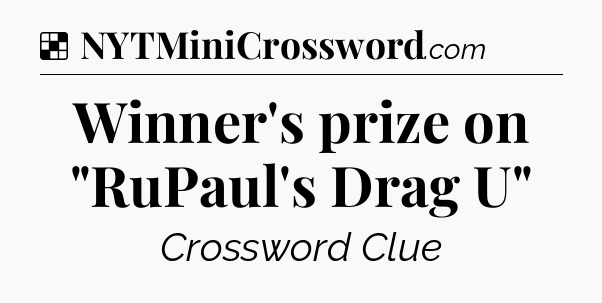 Solution: Winner's prize on 