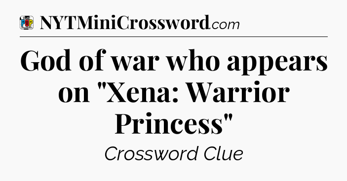 God of war who appears on 